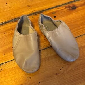 Bloch Tan Leather Ballet Shoes